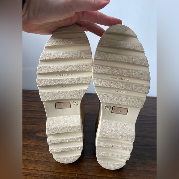 NWOT Igor, euro 39 or US 8.5, tan wheat color pull-on rubber rain ankle boot - Picture 7 of 10